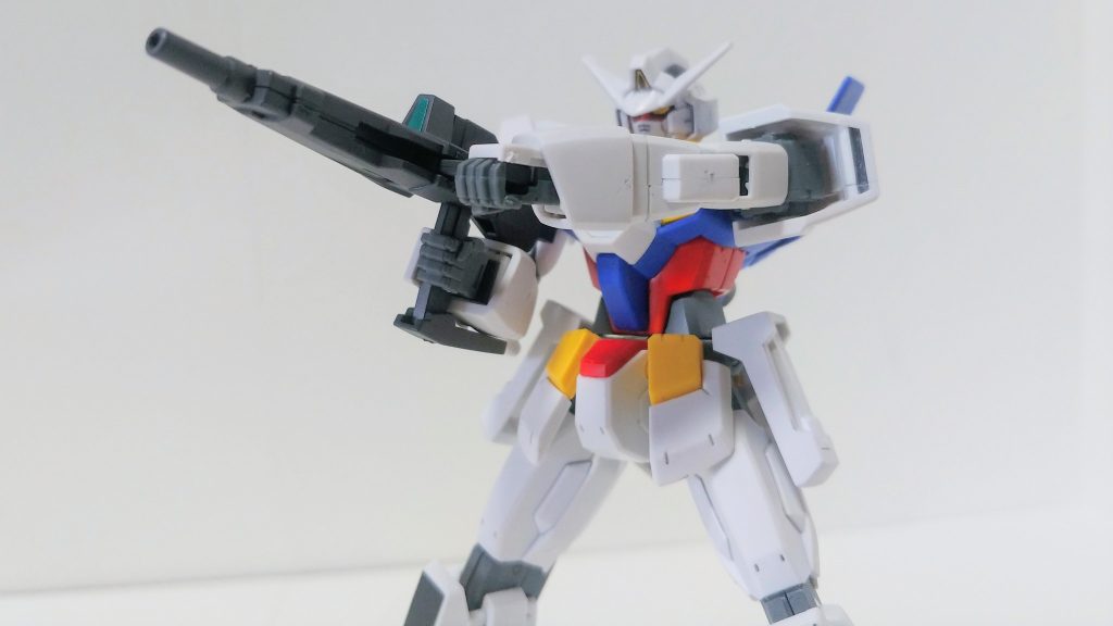 ドッズライフル本機の主兵装。AGEシステムがガフランとの戦闘データを基にして造り出した武装で、発射するビームをドリル状に回転させる事で貫通力を高めている。通常モードの他、バレルを回転させた精密射撃モード、バレルを取り外したハンドガンモードに組み換えが可能