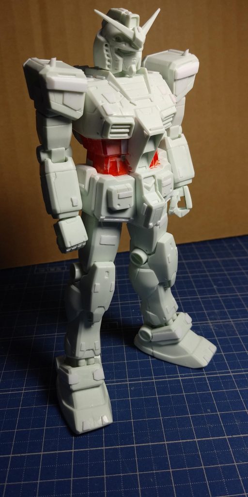 塗装前だと綺麗。