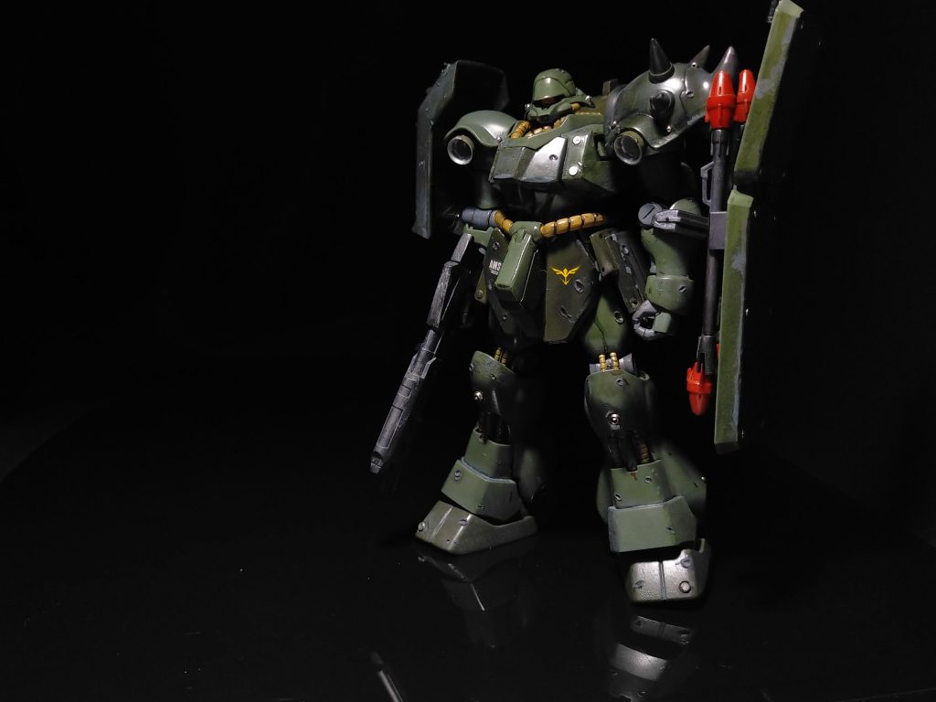 塗装前の一枚。何となく納得いかず迷彩塗装仕上げてにしてみました。最後までご覧頂きありがとうございます。