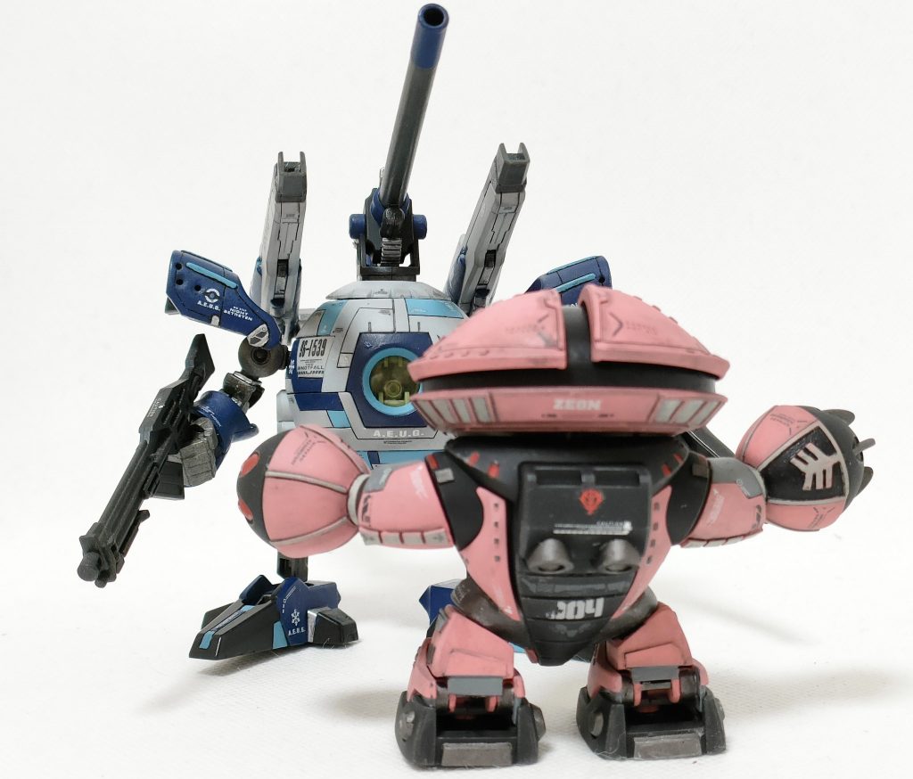 決戦に挑む漢の背中・・・デカールが剥げてしまいました💦