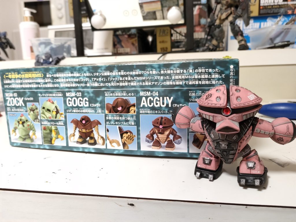 このキット、3体セットなので先はまだまだ遠いです😅また合間合間に