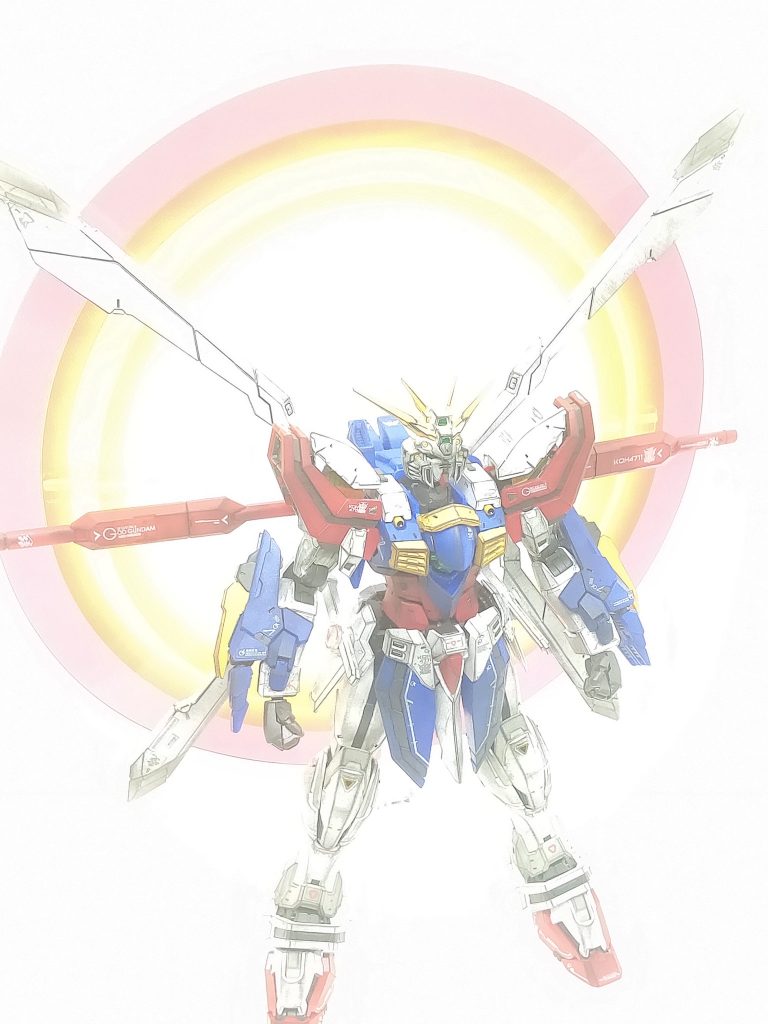 ゴッドガンダム–5枚目/制作者：かえる