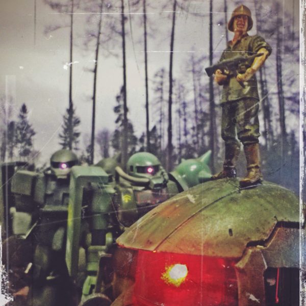 ザク祭りお披露目です（笑）