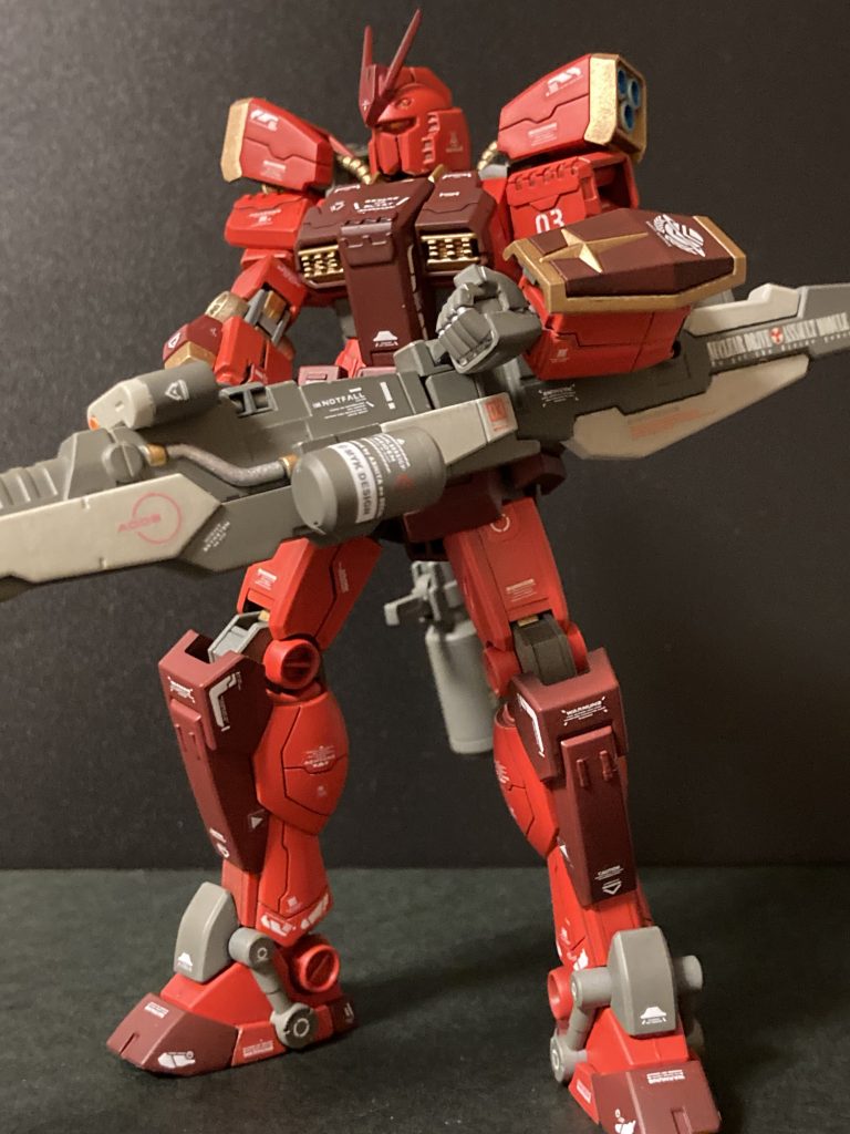 初めてのエアブラシ塗装作品です、難しいけれど楽しい!