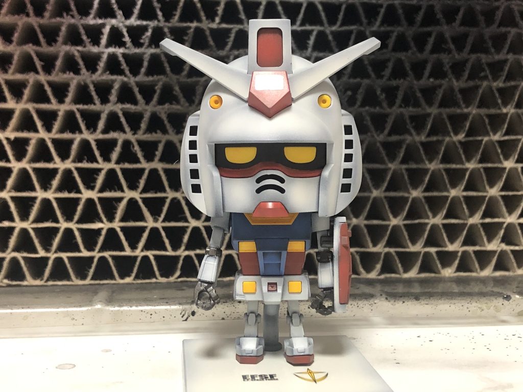 1/1 ガンプラくん ペインティングモデル–2枚目/制作者：kiyo