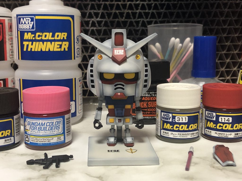 1/1 ガンプラくん ペインティングモデル–4枚目/制作者：kiyo
