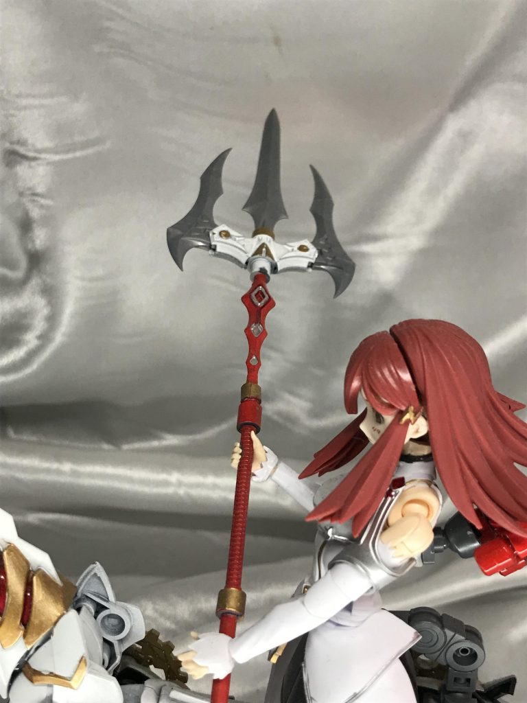 白夜槍。塗り分けがとても気持ちが良かったです。