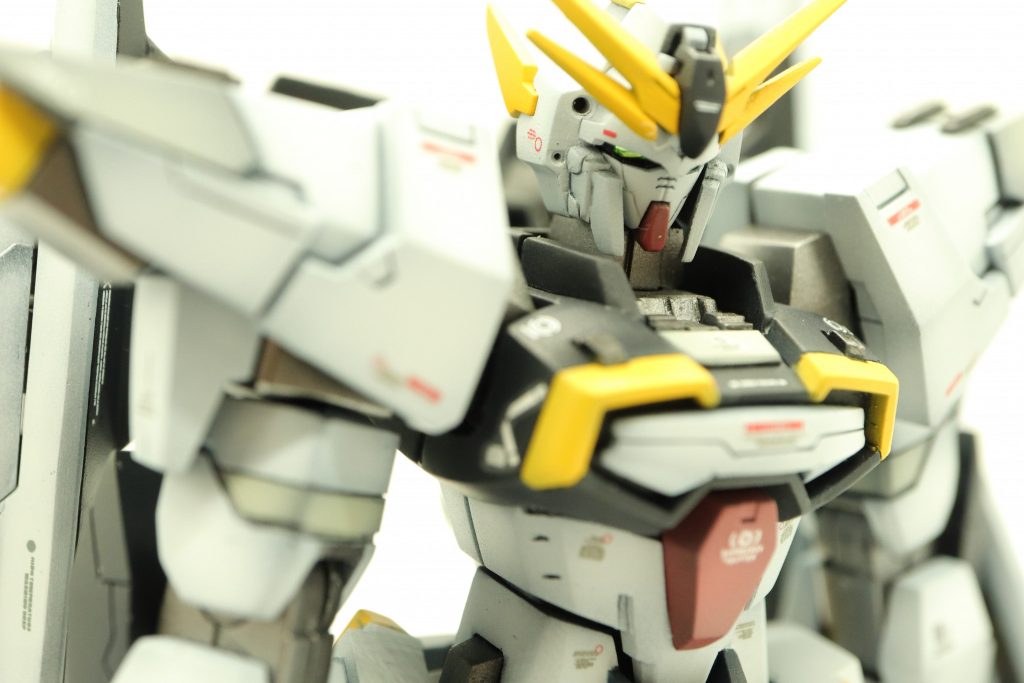 イケメンフェイス。目の上の赤ラインのデカールがお気に入りw