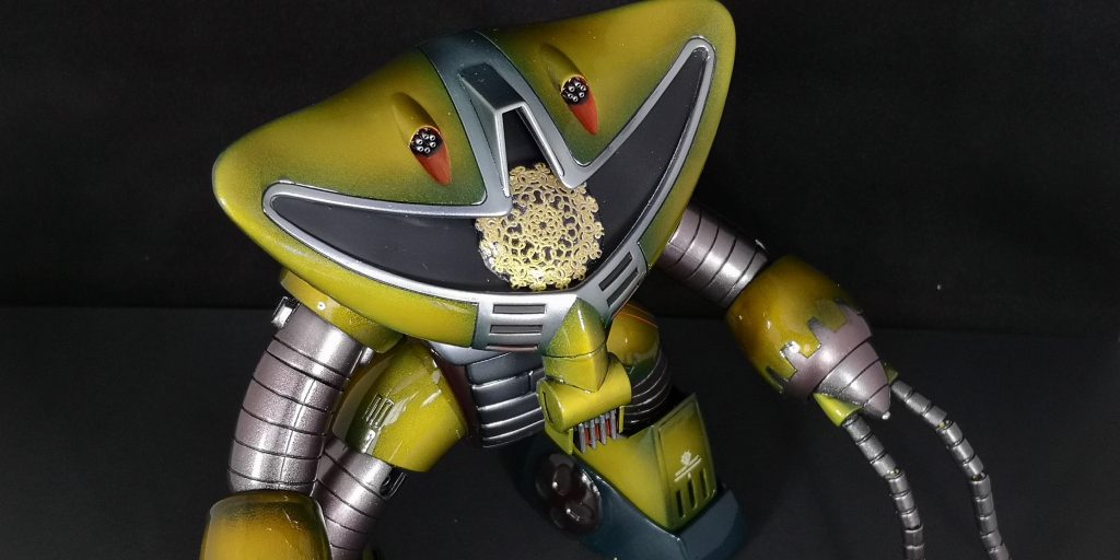 ベースデザインの複眼をレース模様で表現したパターン。