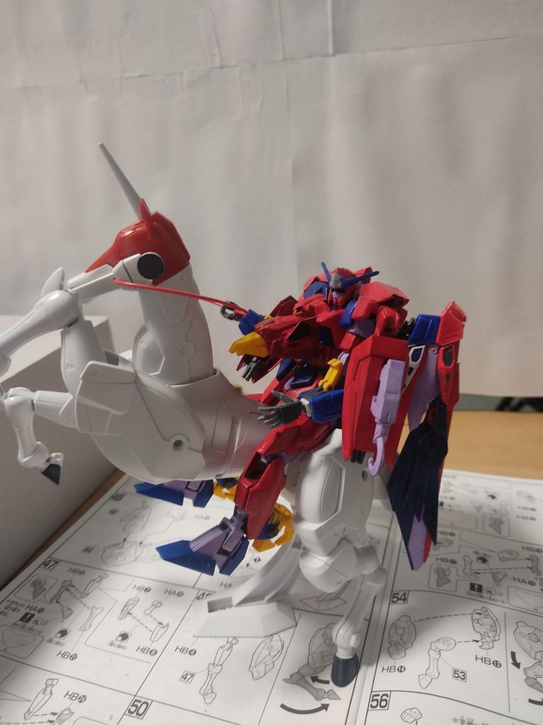 最後は風雲再起にオリジナルガンプラ乗せてみました(笑)ここまで閲覧いただいきありがとうございます。