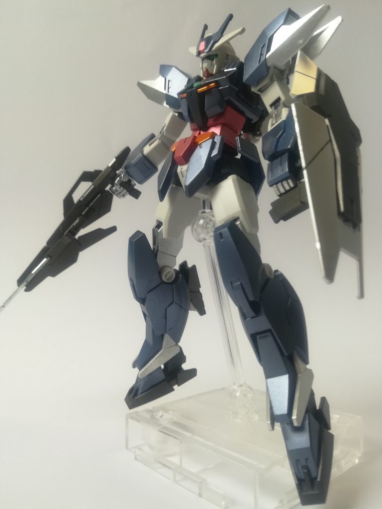 使用したマーカー：ガンダムメタリックマーカーセット2メタリックダークブルー、メタリックイエローグリーン、メタリックオレンジ、メタリックピンク、シャインシルバー