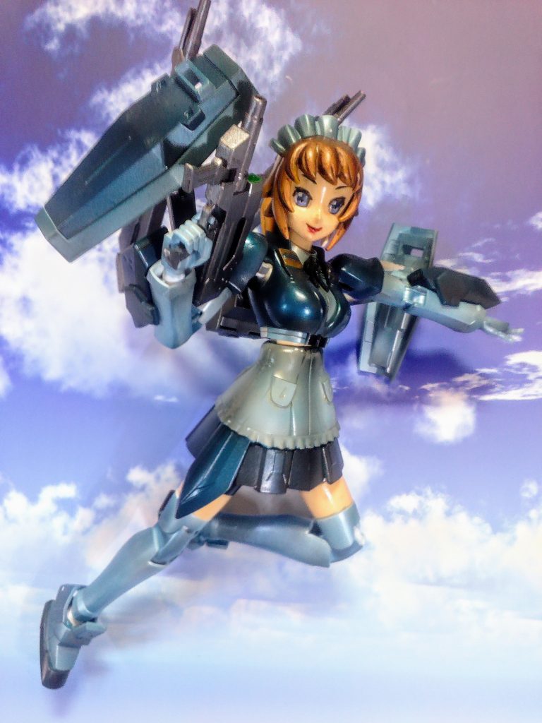 ボディの調整を行ったあとにデフォルトヘッドを付けると頭のデカさがコロッケ師匠並に・・・・・(汗)