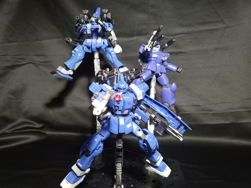 蒼砲の分隊揃い踏み。一斉射撃!!