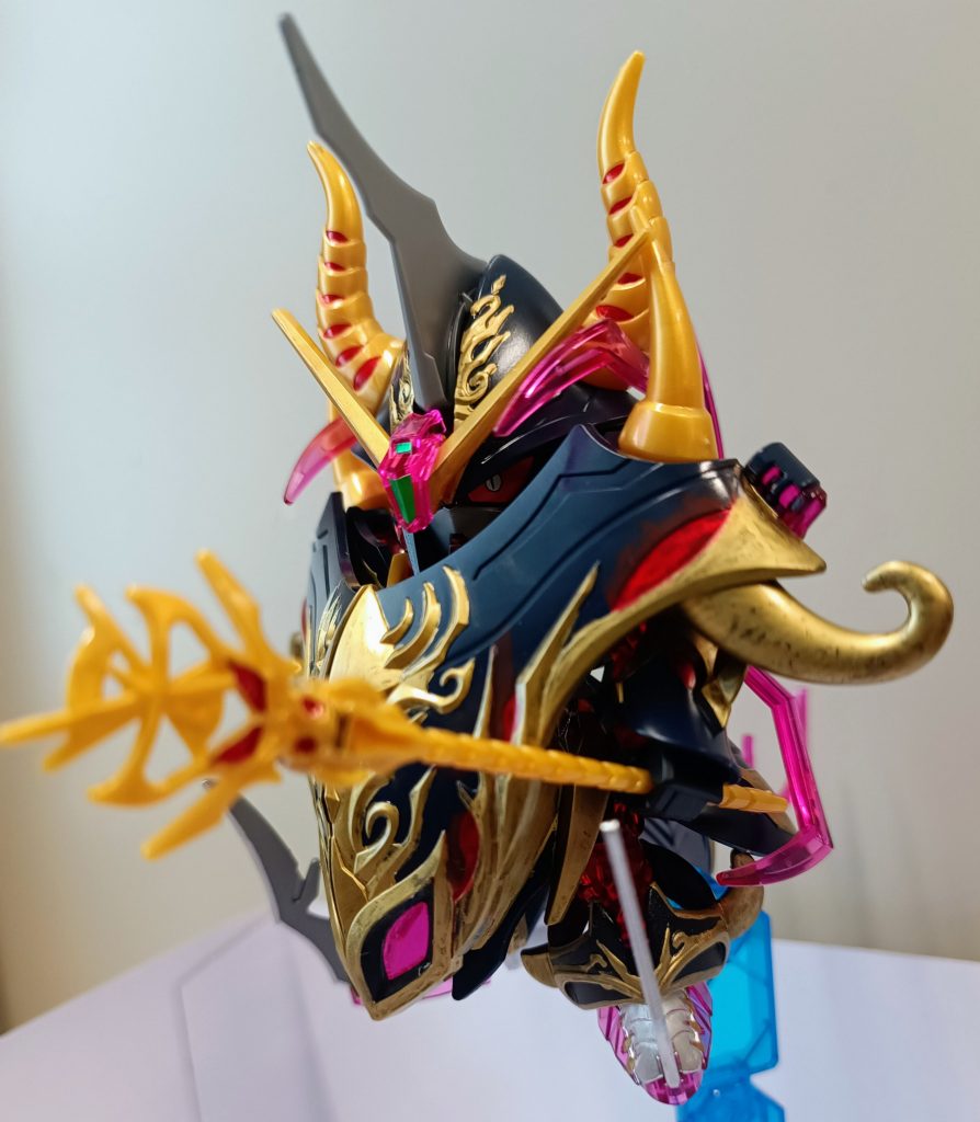 通常モードその②カッコいい(○´v`○)ロイヤルメタレッドが変色すること変色すること…ガンマカ光沢でカバーしてから、トップコートが正解かもしれませんね🤔いや、ガンマカエアブラシが最適解かも(笑)