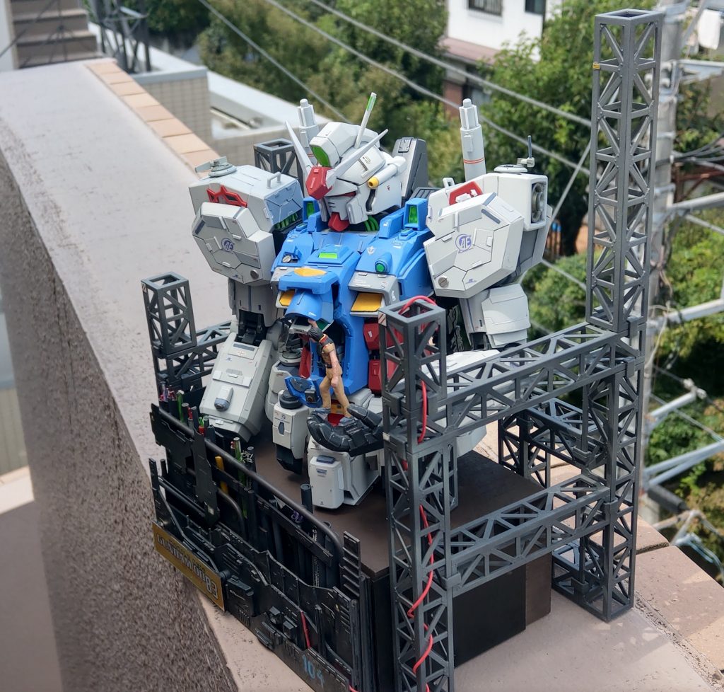 落ちたら終わりの決死の撮影作業(大げさ)