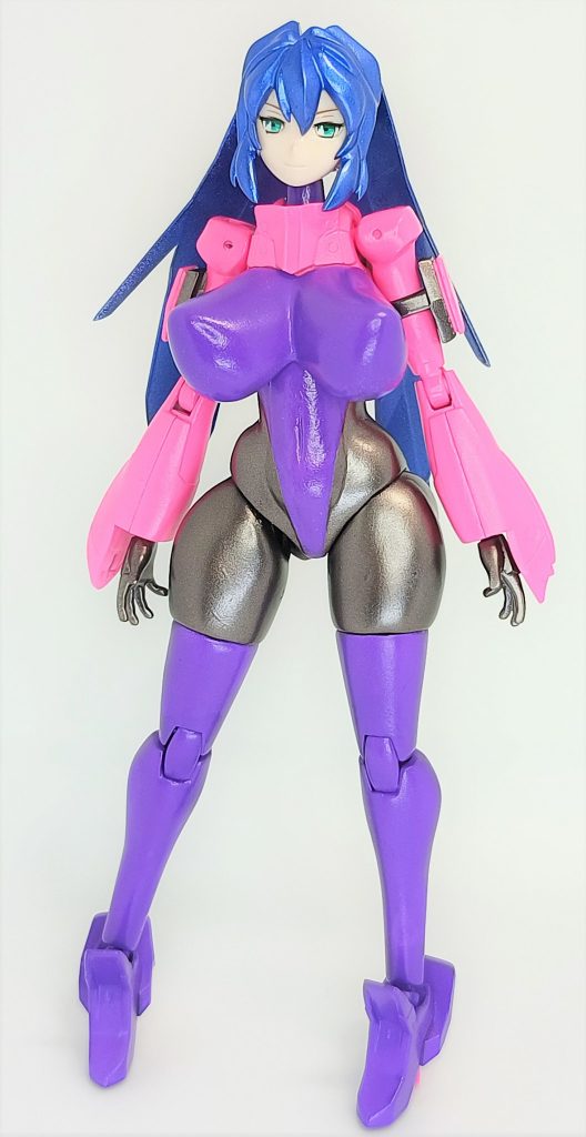 瞳デカールを使用したのも今回が初めてで、ハイキューパーツのCYD-09Bを使用し同社のデカールフィクサーを使用しました。