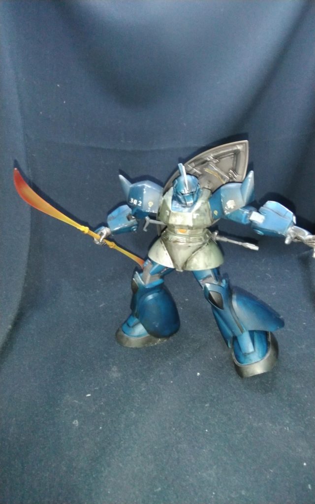 ナギナタはクリアで色付けプラモの腕もだけれど写真も上手く取れるようになりたいなぁ 