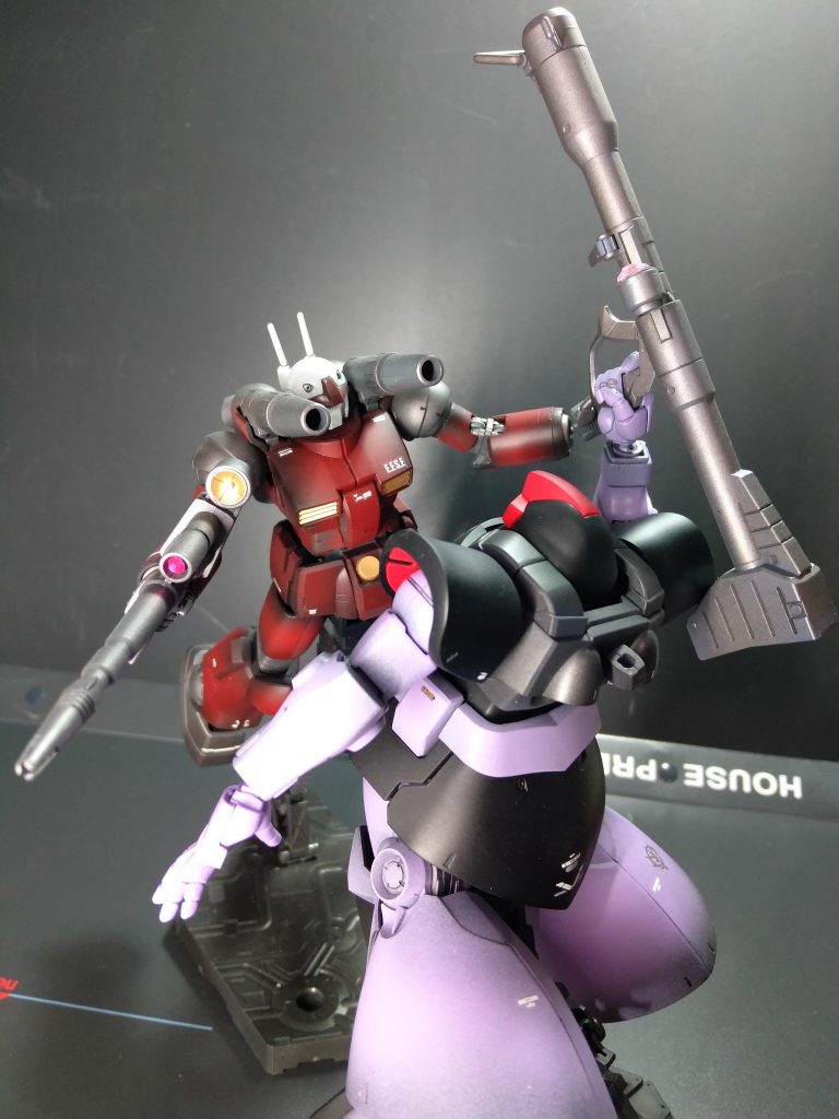 ガンキャノン側から撮影。印象的なシーンだったので此方を素材に時間があればデジラマにも挑戦してみたくなりました。最後まで御覧頂きありがとうございました。