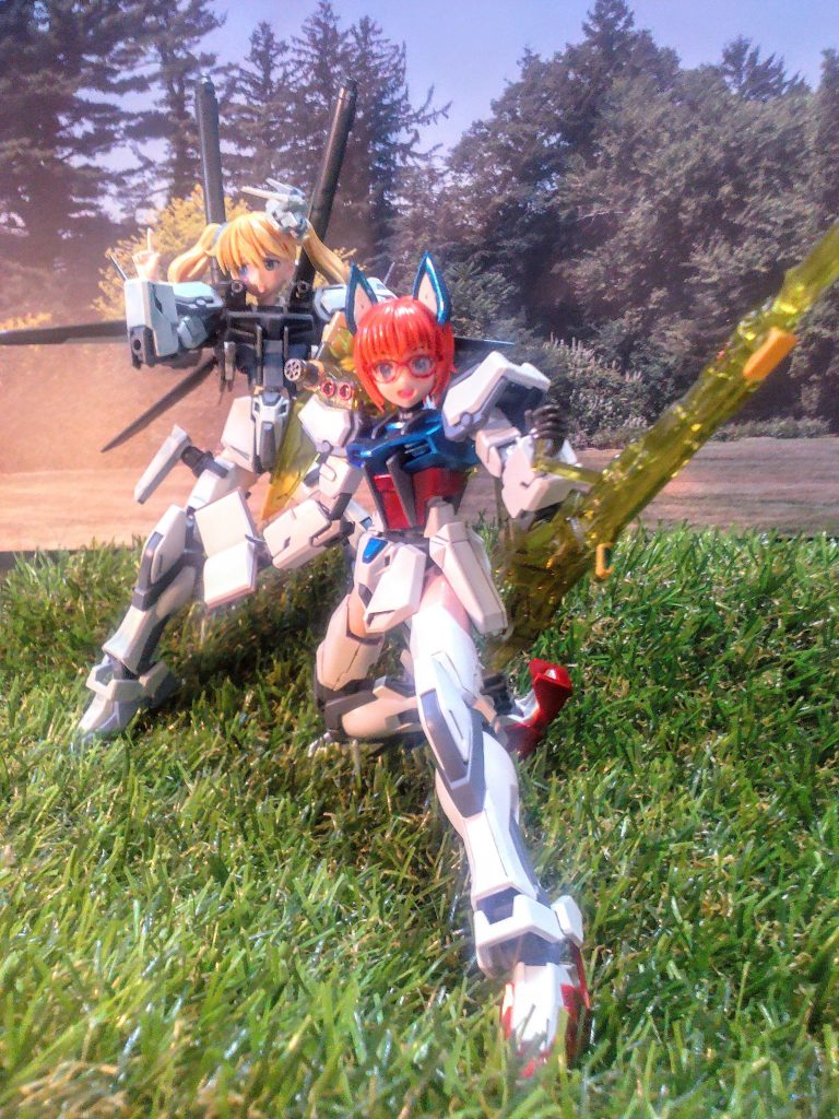 ばーんと?脚長になってお披露目です(笑)ストライクスイーツ娘より1センチ位長くなっていると思います(汗)