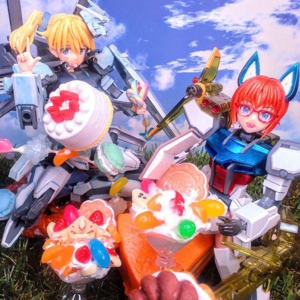 ストライクスイーツ娘Ｉ,W,S,Pに換装＆ランチャーストライク眼鏡っ娘お披露目です(笑)