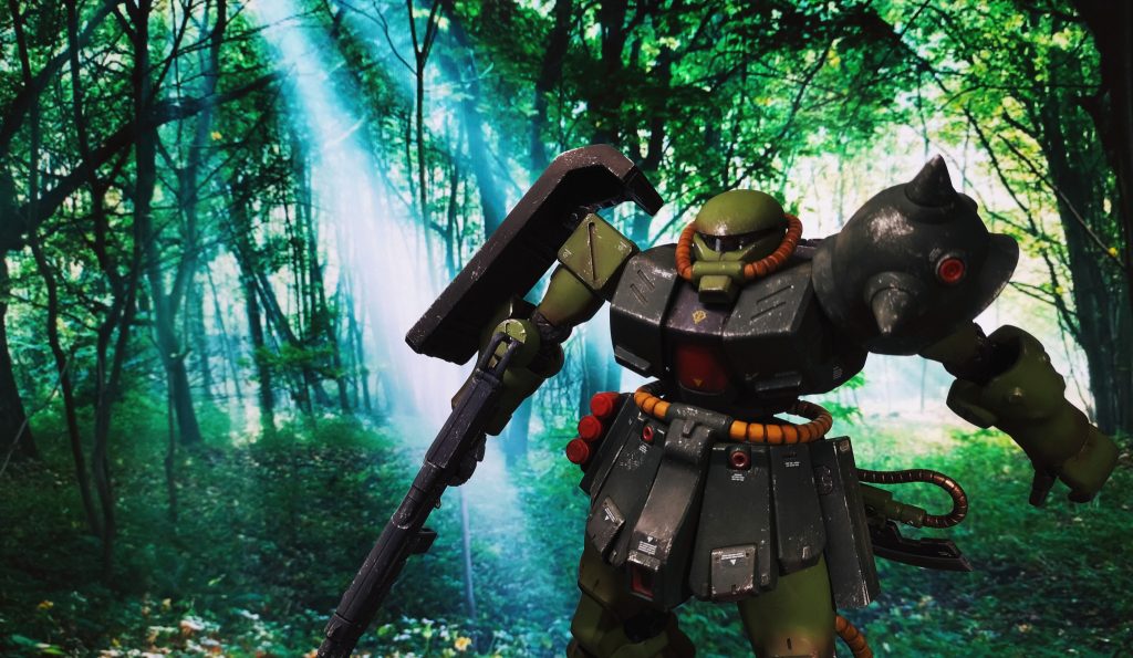 お遊び:パソコンの画面を背景にして