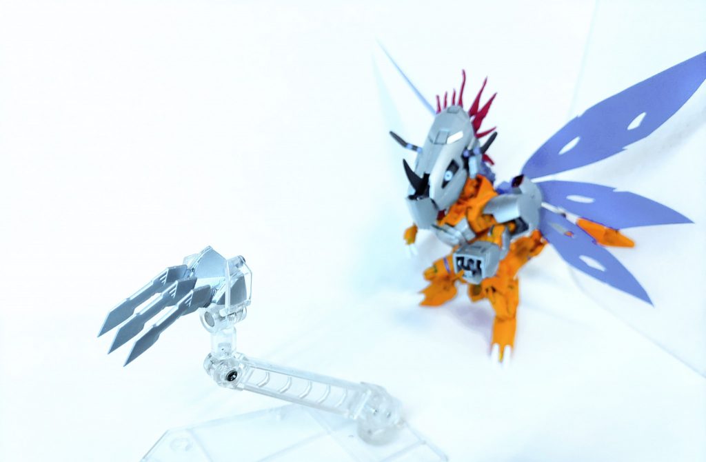 当然、トライデントアームも着脱可能です。とはいえこのためだけにリード線用意するのもあれだったのでそこはオミットしました。