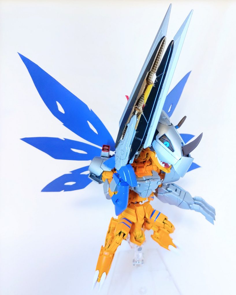 というわけで本命のアルタラウスモード公式絵風。ここまでの3段進化がこだわりその2となっております。