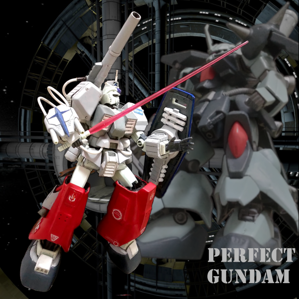 Perfect Gundam 1/144 脱着式 新HG+旧キット｜53xxさんのガンプラ作品｜GUNSTA（ガンスタ）