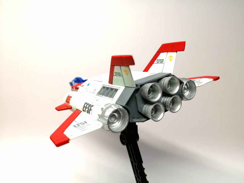 コアブースターはリアビューもかっこいいですね。