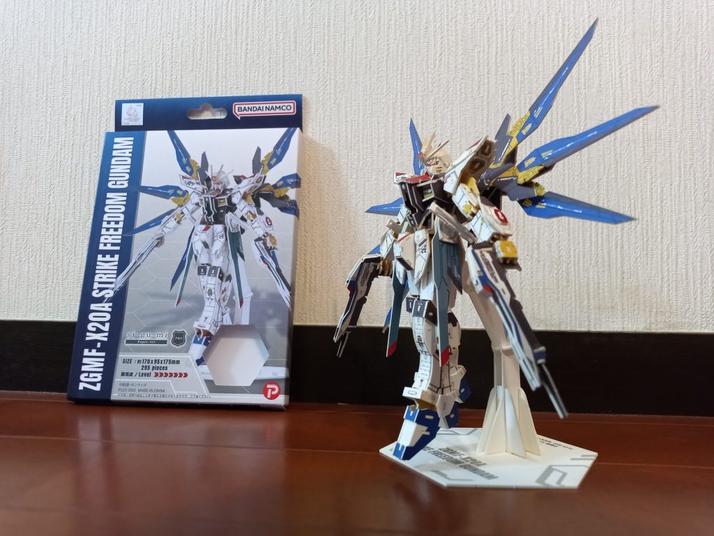 たまにはペーパークラフトもいいかなと思えました