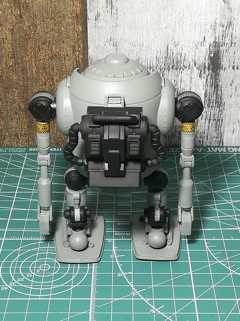 背面ジュアッグのバックパック1つで、見た目の水中機の説得力が格段に増しました ありがとうジュアッグ