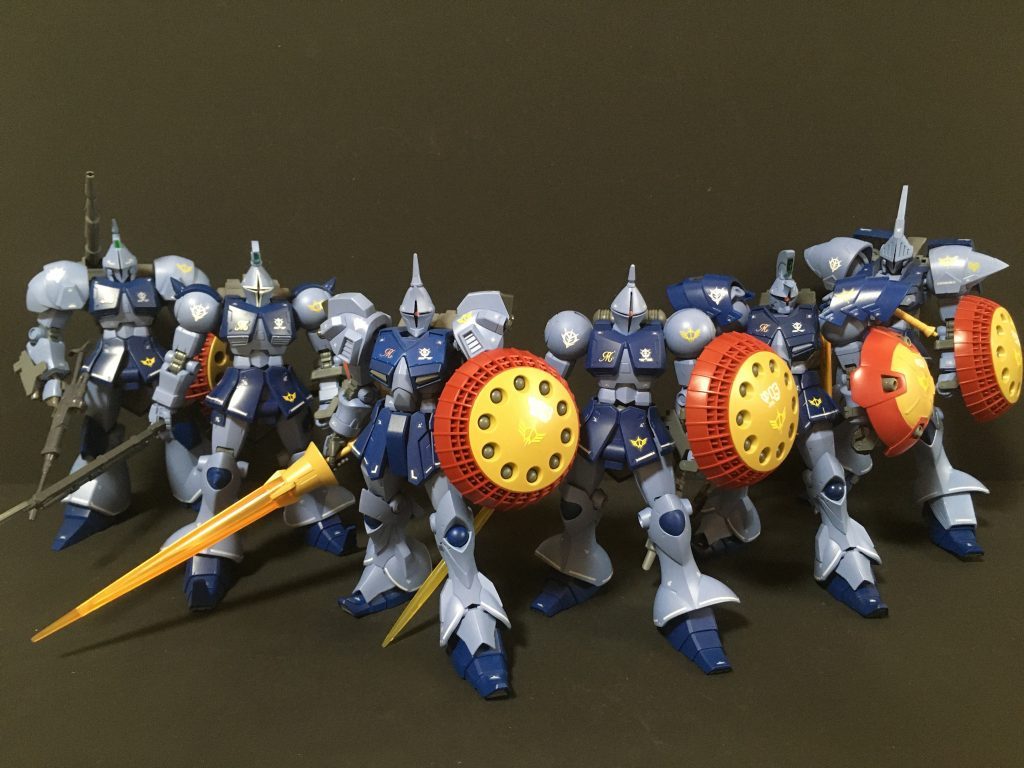 ギャン６機の集合ショットです。ギャン・イェーガー　https://gumpla.jp/hg/1094953ギャン・マリーネ　https://gumpla.jp/hg/1094959ギャン　https://gumpla.jp/hg/1094944ギャン・クリーガー　https://gumpla.jp/hg/1094947ギャン・エーオース　https://gumpla.jp/hg/1094956ギャン・キャノン　https://gumpla.jp/hg/1094950ご覧いただきありがとうございました。気に入っていただけたら　いいね！👍をよろしくお願いします。