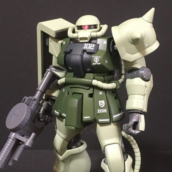 HGUCジオン公国軍セット（ザクⅡF2型、グフ・カスタム、量産型ゲルググ等） HGUC ザクIIF2型(ジオン仕様) 1/144スケール – SOOTANG HOBBY