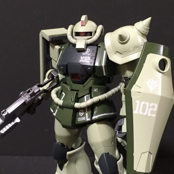 HGプロトタイプグフ　ジオン量産カラー