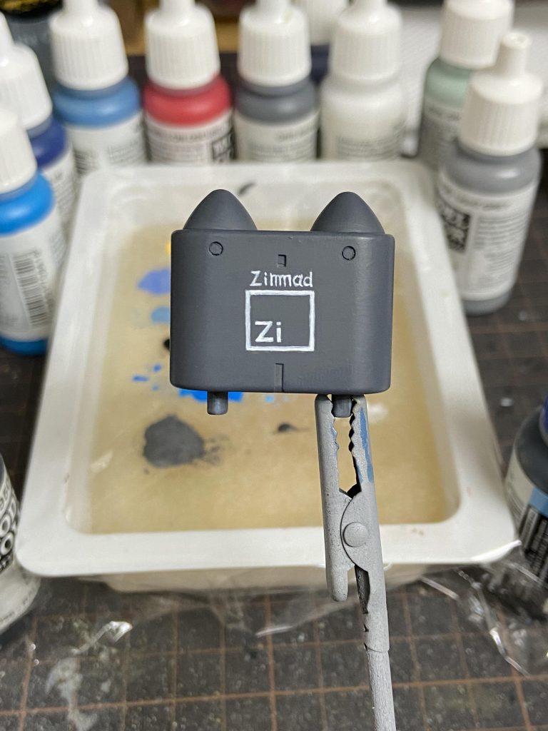 ツィマッド社のロゴは難しかった