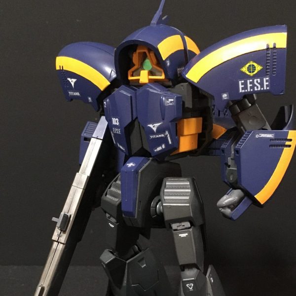 HGアッシマー　ティターンズカラー　