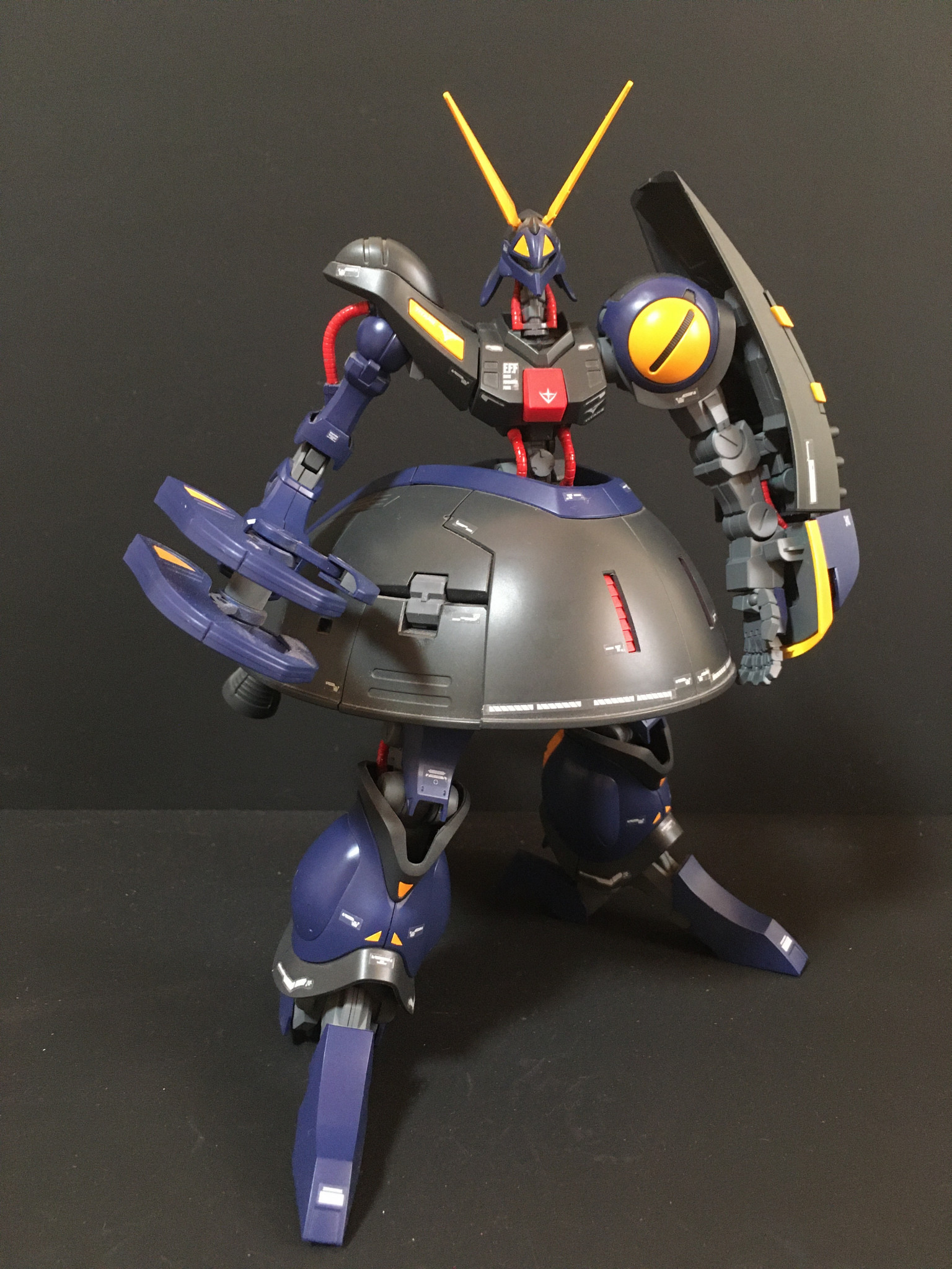 HGバウンド・ドッグ ティターンズカラー ｜ロメオ８さんのガンプラ作品｜GUNSTA（ガンスタ）