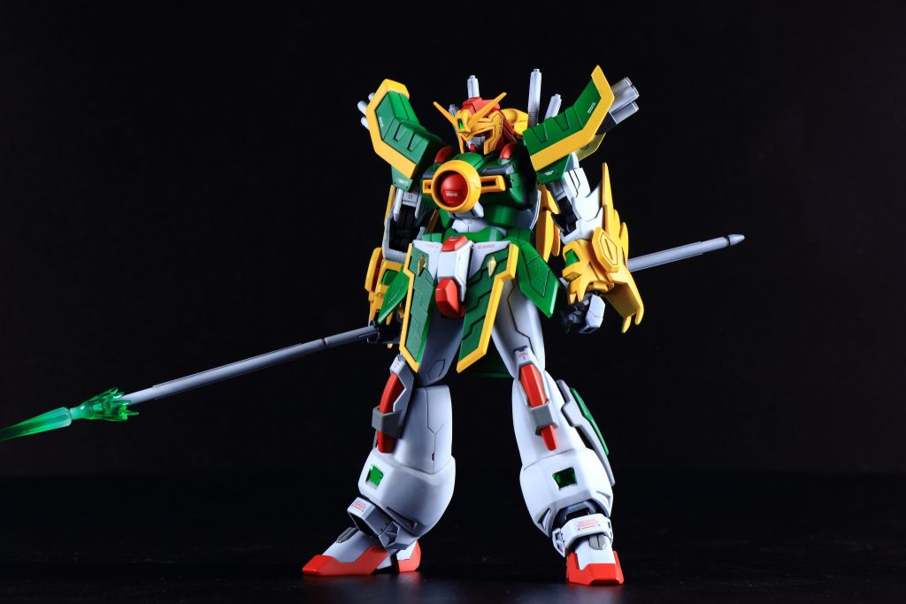 旧キットドラゴンガンダム–3枚目/制作者：あかまり@akamari00