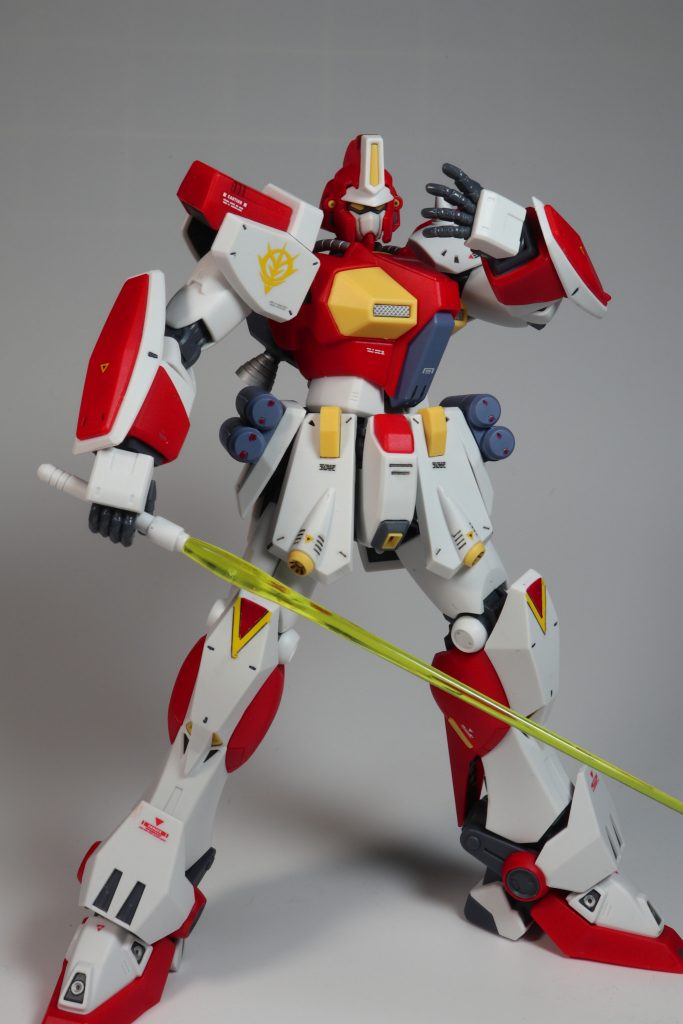 最後に敵っぽいポーズで締め。