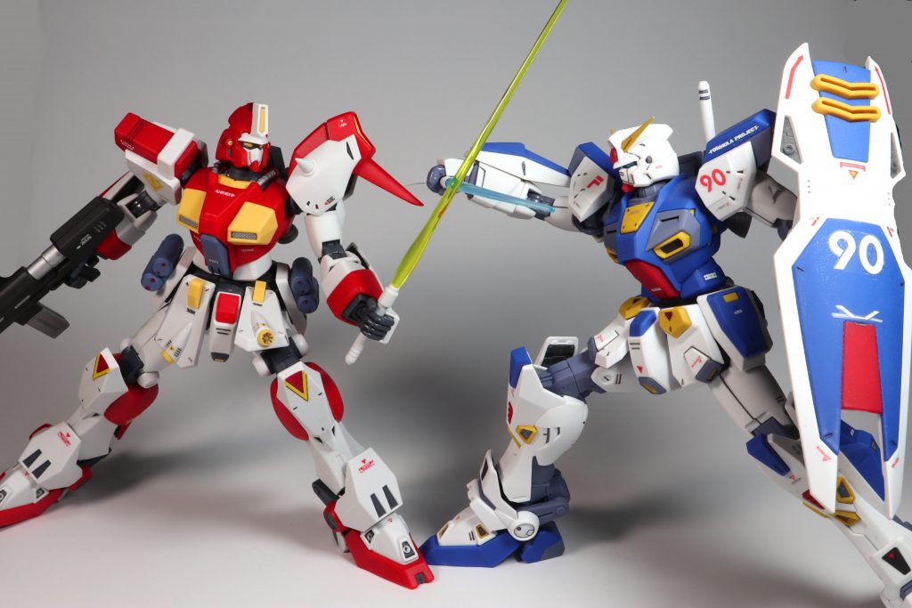 F90 1号機とブンドド。