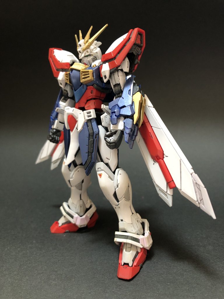 RG ゴッドガンダム 全塗装 - プラモデル