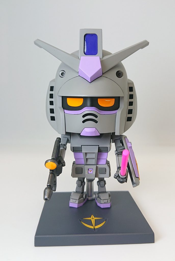 このキット小さいけれどパーツ分割が凄まじく、塗装しやすい👍さすがペインティングモデル😁