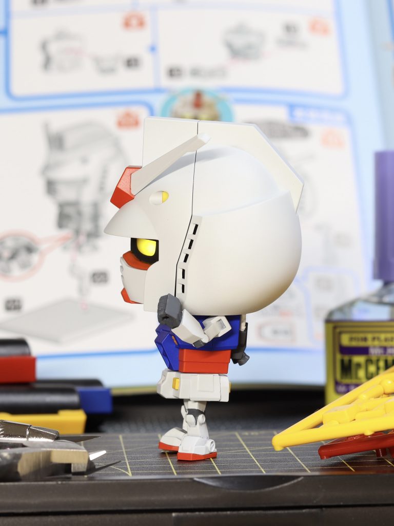 ガンプラくん 決めポーズ！–3枚目/制作者：shimodai