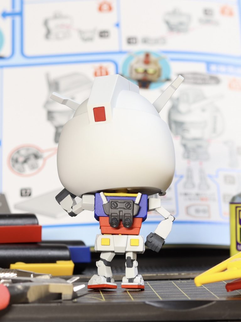 ガンプラくん 決めポーズ！–4枚目/制作者：shimodai