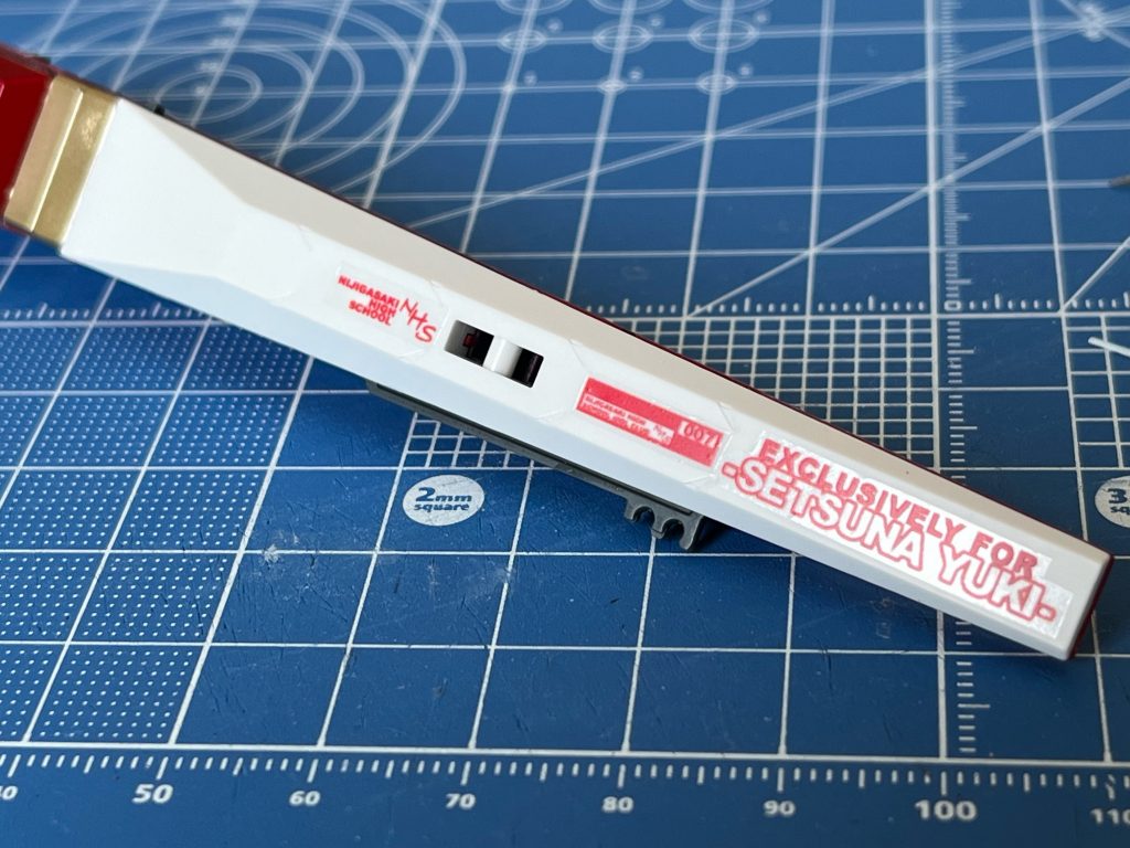 ガンプラ作るのが好きなのか、デカール作るのが好きなのか分からなくなった瞬間。