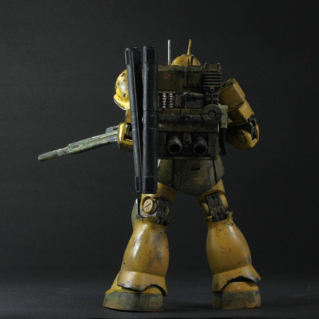 ザクⅠスナイパータイプ(UC版)–5枚目/制作者：どんぶり