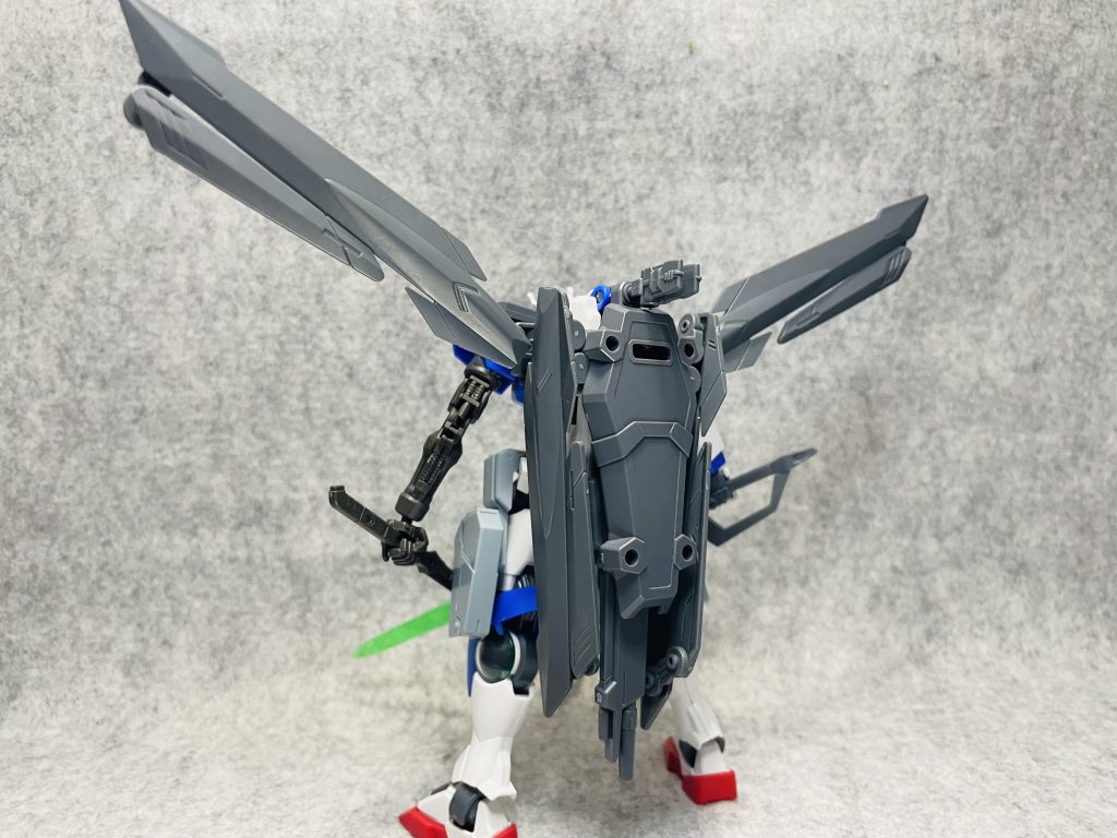 Gモードリア。バインダーはマスラオやスサノオのようにユニオンのマークを意識して変形させています。無理があるのは承知です。