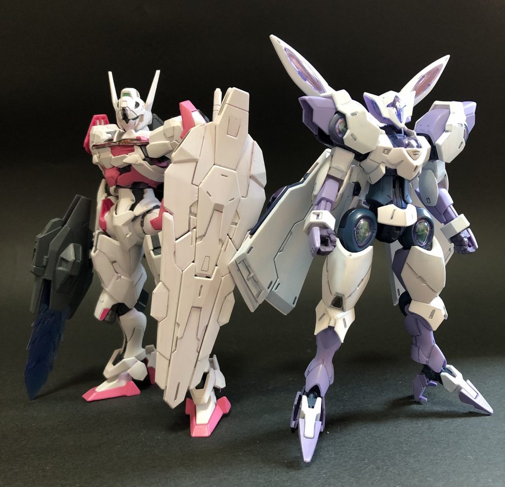 ふたつ並べると雰囲気が出ます。今後に期待したいシリーズですね。筆塗り 全塗装ガンプラ 2022 その57筆塗り 全塗装ガンプラ 2022 その58