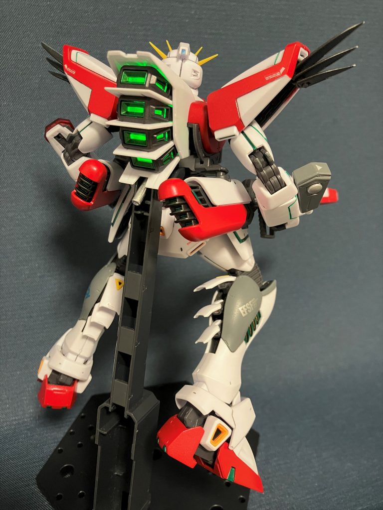 バックパックの発光もキレイです(≧▽≦)