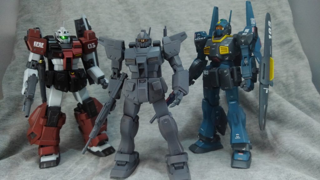 GM系連続制作2機目のGMキャノンパワードでした。次はGM系余剰パーツで作るこの子の予定です。